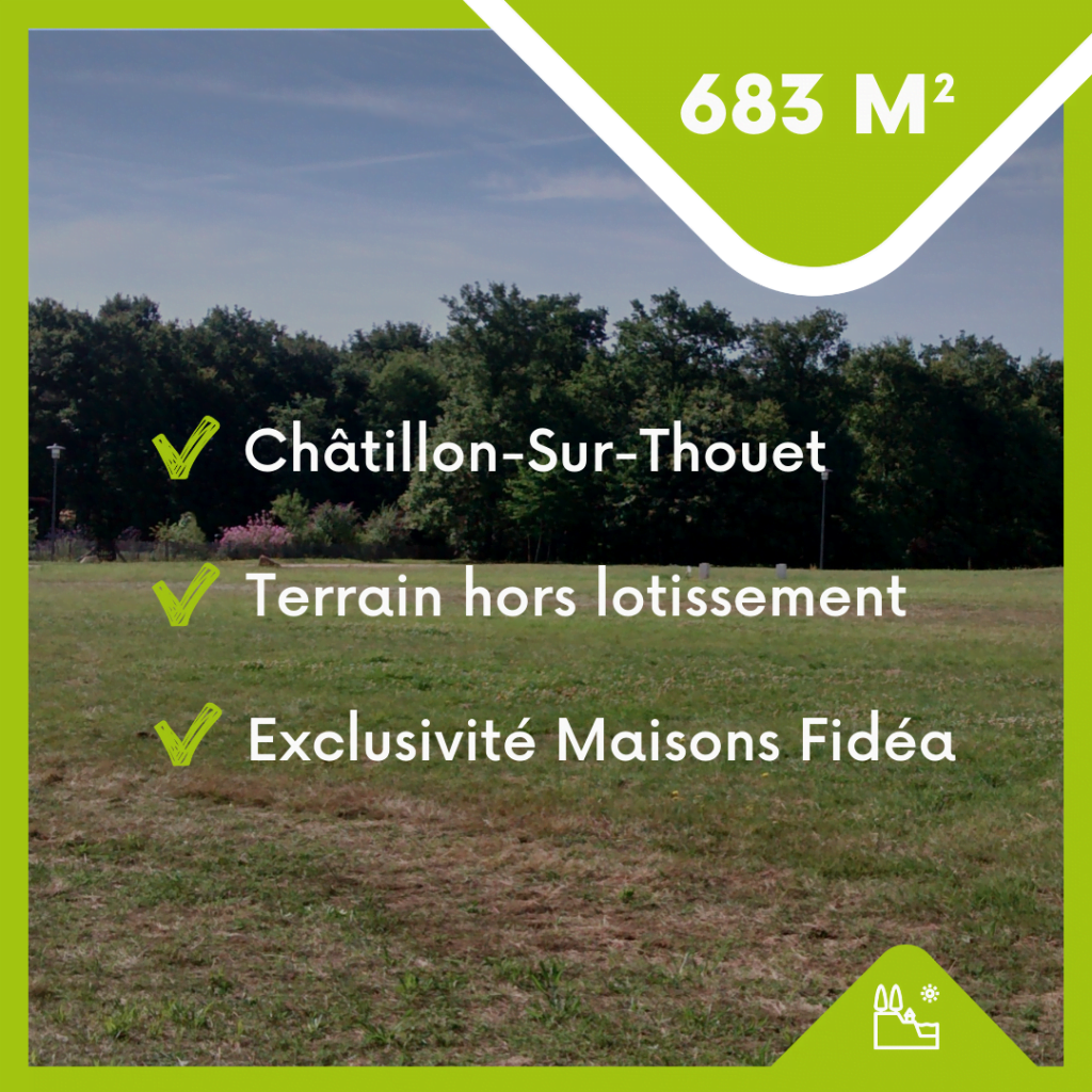 Terrain à Chatillon-Sur-Thouet